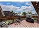 Private fenced backyard offers a relaxed place for entertaining at 1355 Ash Ct, Martinsville, IN 46151