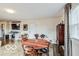 This warm dining area offers an inviting atmosphere for gatherings and everyday living at 1355 Ash Ct, Martinsville, IN 46151