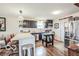 Well-equipped kitchen with stainless steel appliances and a functional kitchen island at 1355 Ash Ct, Martinsville, IN 46151