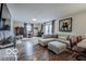 Bright and cozy living room area with modern furnishings and decor at 1355 Ash Ct, Martinsville, IN 46151