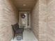 Inviting front porch with a bench and decorative elements, offering a warm welcome at 1395 Heron Ridge Blvd, Greenwood, IN 46143