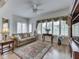 Cozy living room featuring hardwood floors, large window, and traditional decor at 1395 Heron Ridge Blvd, Greenwood, IN 46143