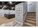 Finished basement with a view of stairs leading upstairs, recessed lighting, and finished ceilings at 15936 Symphony Blvd, Noblesville, IN 46060