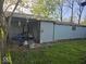 Covered back porch with furniture, perfect for relaxing outdoors at 1817 Sparrow Ave, Indianapolis, IN 46227
