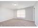 Inviting bedroom with neutral walls, carpet, and a bright window with blinds at 308 Creekstone Ct, Indianapolis, IN 46239