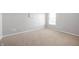 Bright bedroom with plush carpet, blank canvas for personalization and décor at 3546 Golden Gate N Dr, Carmel, IN 46074