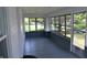 Sunroom with all weather windows and finished flooring at 4736 Madison Ave, Indianapolis, IN 46227