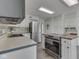 Well-lit kitchen featuring stainless steel appliances and island at 4759 Silver Hill Dr, Greenwood, IN 46142
