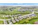 Beautiful aerial view of a residential community featuring well-maintained lawns and landscaping at 4809 Ozark Ln, Indianapolis, IN 46239