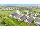 Neighborhood aerial showcasing attractive homes and green lawns and landscaping at 4809 Ozark Ln, Indianapolis, IN 46239