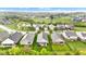 Community aerial shot featuring well-kept homes and green spaces offering a comfortable lifestyle at 4809 Ozark Ln, Indianapolis, IN 46239