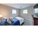 Bright bedroom with natural light, soft carpet, and plenty of space at 517 S 4Th Ave, Beech Grove, IN 46107