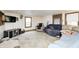 Comfortable living room with a relaxed atmosphere, offering a place to unwind and enjoy leisure time at 5320 S Lick Crk Rd, Morgantown, IN 46160