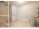 White storage room with wire shelving and vinyl flooring at 5422 Portman Dr, Noblesville, IN 46062