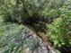 Private creek surrounded by lush greenery at 5822 W 62Nd St, Indianapolis, IN 46278
