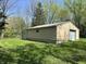 Detached garage on a private lot at 5822 W 62Nd St, Indianapolis, IN 46278
