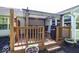 Outdoor deck with pergola, a dining table, and a grill, a great space to relax outdoors at 5982 Blue Heron Way, Plainfield, IN 46168