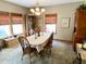 Spacious dining room features a large table, ample lighting, and classic decor at 10190 Holly Berry Cir, Fishers, IN 46038