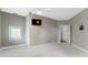 Bedroom featuring a ceiling fan, and a mount for a television at 10919 Running Tide Ct, Indianapolis, IN 46236