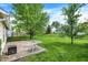 Spacious backyard with lush greenery, patio, perfect for outdoor entertaining and relaxation at 1127 Jody Ct, Greenwood, IN 46143