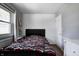 Bedroom featuring a window and white wooden wall at 12078 N 125 W, Alexandria, IN 46001