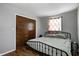 Bedroom featuring hardwood floors and a closet at 12078 N 125 W, Alexandria, IN 46001