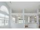 Bright living space that opens to the kitchen with large windows and natural light at 12698 Whisper Way, Fishers, IN 46037