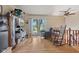 Living room with hardwood floors and rocking chair providing a welcoming space at 150 Church St, Mooresville, IN 46158