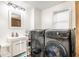 Functional laundry room with modern appliances and plenty of storage space at 1509 S Spencer Ave, Indianapolis, IN 46203