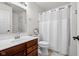 Bathroom features a shower-tub combo and a vanity with a sink at 18811 Orleans Ct, Noblesville, IN 46060