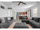 Inviting open concept layout seamlessly blends the living room and kitchen, perfect for modern living at 18811 Orleans Ct, Noblesville, IN 46060
