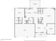 Main floorplan featuring kitchen, living room, dining room, garage, study, and bedroom at 19248 Searay Dr, Noblesville, IN 46060