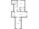 Floor plan displaying bedrooms, bathrooms, hall, and sitting room layout, highlighting space and functionality at 257 N Tacoma Ave, Indianapolis, IN 46201