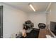 Finished basement with recessed lighting, carpet flooring, and ample space for storage at 2658 S Rybolt Ave, Indianapolis, IN 46241