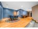 Stylish dining area featuring hardwood floors and a view to pool table and other spaces at 2733 Foxborough Dr, Greenwood, IN 46143