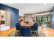 Spacious game room featuring hardwood floors and a view of the pool table area at 2733 Foxborough Dr, Greenwood, IN 46143