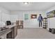 Inviting office space with natural light and neutral carpet at 301 S B St, Thorntown, IN 46071