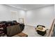 Unfinished basement space with natural light and ample room for storage at 3148 Hawking Ct, Danville, IN 46122