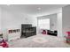Bedroom features a modern crib and a window with natural light at 3148 Hawking Ct, Danville, IN 46122