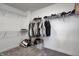 Walk-in closet with ample shelving and rod space for storage and organization at 3148 Hawking Ct, Danville, IN 46122
