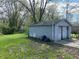 Shed located in backyard at 3541 Orchard Ave, Indianapolis, IN 46218