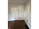 Bedroom features a built-in wardrobe with drawers and cabinet storage at 421 W 44Th St, Indianapolis, IN 46208