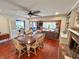 Cozy living room featuring hardwood floors and an open floor plan, perfect for Gathering gatherings at 4305 Lincoln Rd, Indianapolis, IN 46228