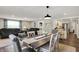 Spacious living area connects to the kitchen, offering a comfortable and open layout for entertaining and everyday living at 5341 Armstrong Dr, Indianapolis, IN 46237