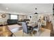 Bright living area provides a comfortable flow to the kitchen, perfect for modern living and seamless entertaining opportunities at 5341 Armstrong Dr, Indianapolis, IN 46237