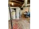 Spacious unfinished basement features a water heater and furnace at 5841 E Julian Ave, Indianapolis, IN 46219