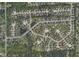 An aerial shot showcases the property within a well-planned neighborhood, close to parks and community amenities at 6231 Oak Limb Ct, Indianapolis, IN 46221