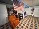 Basement featuring an accent chair and Colts themed decor at 6231 Oak Limb Ct, Indianapolis, IN 46221
