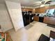 Spacious kitchen area featuring black appliances and ample cabinet storage at 6231 Oak Limb Ct, Indianapolis, IN 46221
