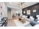 Inviting living room featuring modern decor, an open layout, and stylish furnishings, perfect for relaxation at 722 E Minnesota St, Indianapolis, IN 46203